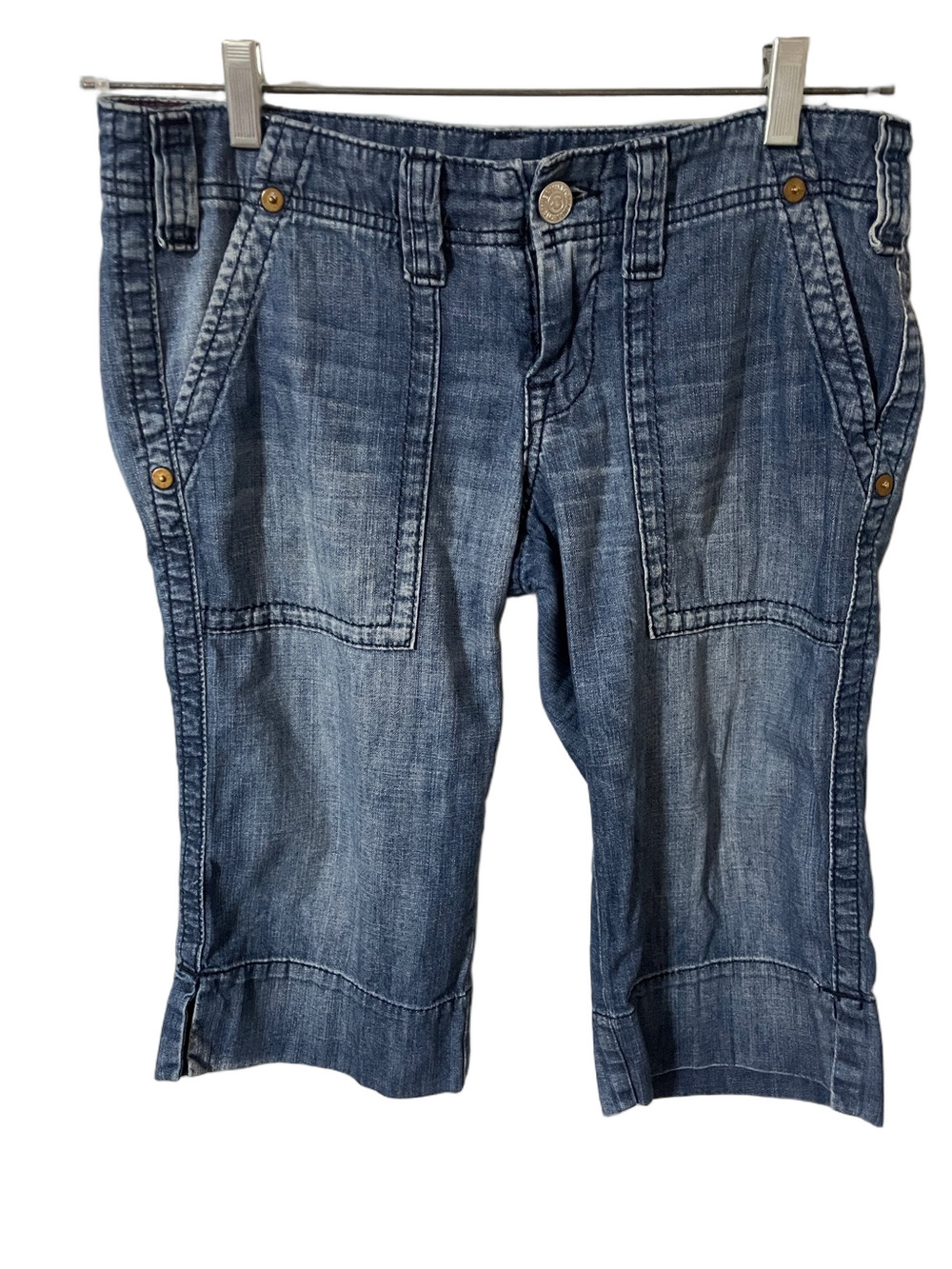 True Religion Denim Bermuda Shorts Size 28